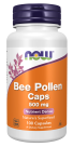 Bee Pollen 500 mg - 100 Capsules Bottle Front