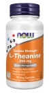 L-Theanine, Double Strength 200 mg - 90 Veg Capsules