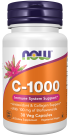 Vitamin C-1000 - 30 Veg Capsules Bottle Front