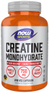 Creatine Monohydrate 750 mg - 240 Veg Capsules Bottle Front