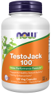 TestoJack 100™ - 120 Veg Capsules Bottle Front