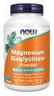 Magnesium Bisglycinate Powder - 8 oz. Bottle Front