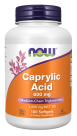 Caprylic Acid 600 mg - 100 Softgels Bottle Front