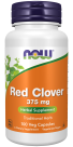 Red Clover 375 mg - 100 Veg Capsules Bottle Front