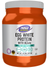 Egg White Protein, Unflavored Powder - 1.2 lb. Bottle Front