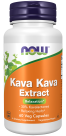 Kava Kava Extract 250 mg - 60 Veg Capsules Bottle Front