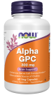 Alpha GPC 300 mg - 60 Veg Capsules Bottle Front