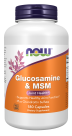 Glucosamine & MSM - 180 Veg Capsules Bottle