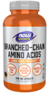 Branched Chain Amino Acids - 240 Veg Capsules Bottle Front