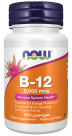 Vitamin B-12 2,000 mcg - 100 Lozenges bottle front