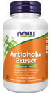 Artichoke Extract 450 mg - 90 Veg Capsules Bottle Front