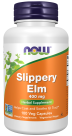 Slippery Elm 400 mg - 100 Veg Capsules Bottle Front