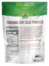  Soy Milk Powder, Organic Bag Back