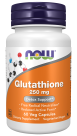 Glutathione 250 mg Veg Capsules Bottle Front