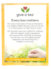 Dandelion Tea, Organic - 24 Tea Bags Box Back
