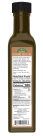 Extra Virgin Sesame Seed Oil, Organic - 8.45 fl. oz. Bottle Back