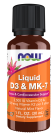 Liquid D-3 & MK-7 - 1 fl. oz. Bottle Front
