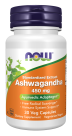 Ashwagandha 450 mg - 30 Veg Capsules Bottle Front