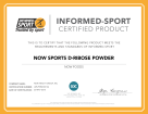 Informed Sports Certificate for D Ribose Powder