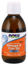 NOW Lemon-Flavored Omega-3 Natural Fish Oil (200 mL)