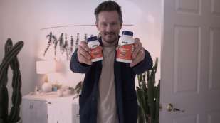 Dr. Will Cole Holding NOW Supplement Vitamin D-3 and Licorice Root