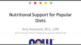nutritional support for popular diets thumbnail image