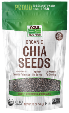 Black Chia Seed, Organic - 12 oz. Bag