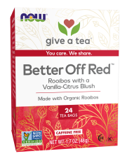 Better Off Red™ Rooibos Tea - 24 Tea Bags Box