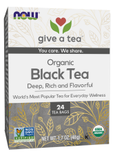Black Tea, Organic - 24 Tea Bags Box