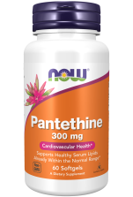 Pantethine 300 mg - 60 Softgels bottle front