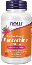 Pantethine 600 mg - 60 Softgels bottle front