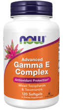 Advanced Gamma E Complex - 120 Softgels Bottle Front