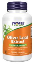 Olive Leaf Extract Extra Strength - 100 Veg Capsules Bottle Front