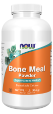 Bone Meal Powder - 1 LB. Bottle Front