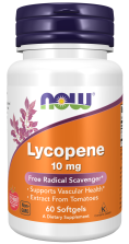 Lycopene 10 mg - 60 Softgels Bottle Front