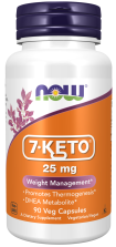 7-KETO® 25 mg - 90 Veg Capsules Bottle Front