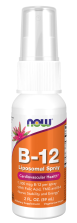 Vitamin B-12 Liposomal Spray - 2 fl. oz. Bottle Front