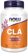 CLA (Conjugated Linoleic Acid) 800 mg - 90 Softgels Bottle Front