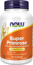 Super Primrose 1300 mg - 60 Softgels Bottle Front