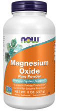 Magnesium Oxide - 8 oz. Bottle Front