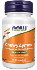 ChewyZymes - 90 Chewables Bottle Front