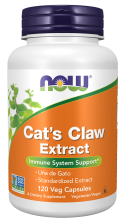 Cat's Claw Extract - 120 Veg Capsules Bottle Front