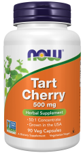 Tart Cherry 500 mg - 90 Veg Capsules Bottle Front