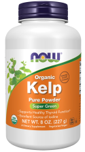 Kelp Powder, Organic - 8 oz. Bottle Front