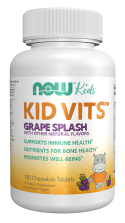 Kid Vits™ Grape Splash - 120 Chewable Tablets Bottle Front