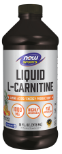 L-Carnitine Liquid 1000 mg, Tropical Punch - 16 fl. oz. Bottle Front