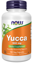 Yucca 500 mg - 100 Capsules Bottle Front