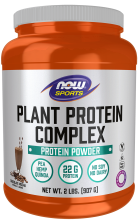 Plant Protein Complex, Chocolate Mocha Powder - 2 lbs. Bottle Front
