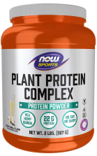 Plant Protein Complex, Creamy Vanilla Powder - 2 lbs. bottle front