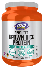 Sprouted Brown Rice Protein - 2 lbs. Bottle Front